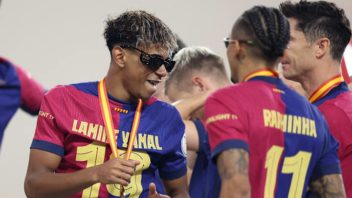 Le Barça a triomphé la saison passée.