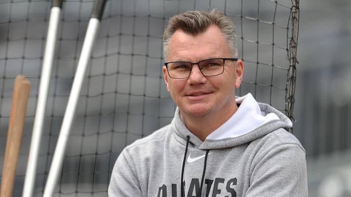 Pittsburgh Pirates general manager Ben Cherington Mandatory Credit: Charles LeClaire-Imagn Images