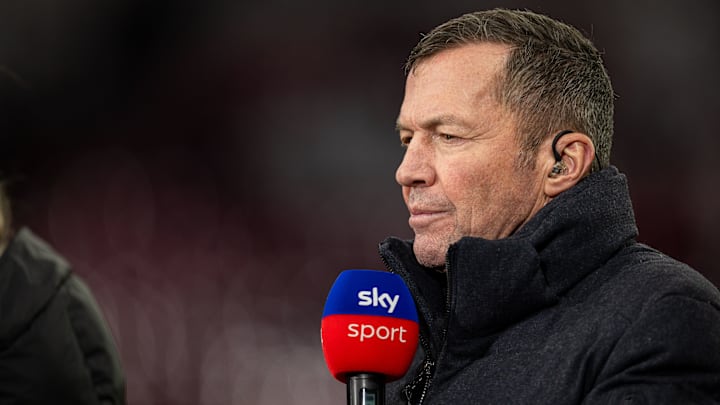 Lothar Matthäus als TV-Experte Lothar Matthäus als TV-Experte
