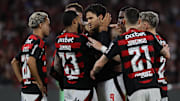 Pedro fez o gol da vitória no último jogo do Flamengo