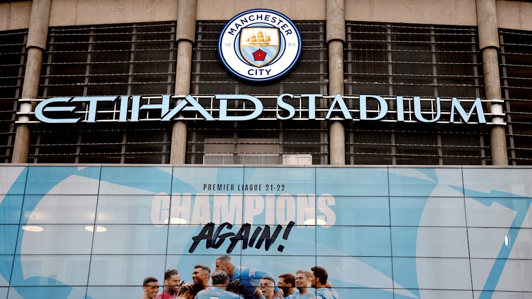 Etihad Stadium, casa do Manchester City, antes de partida válida pela Premier League
