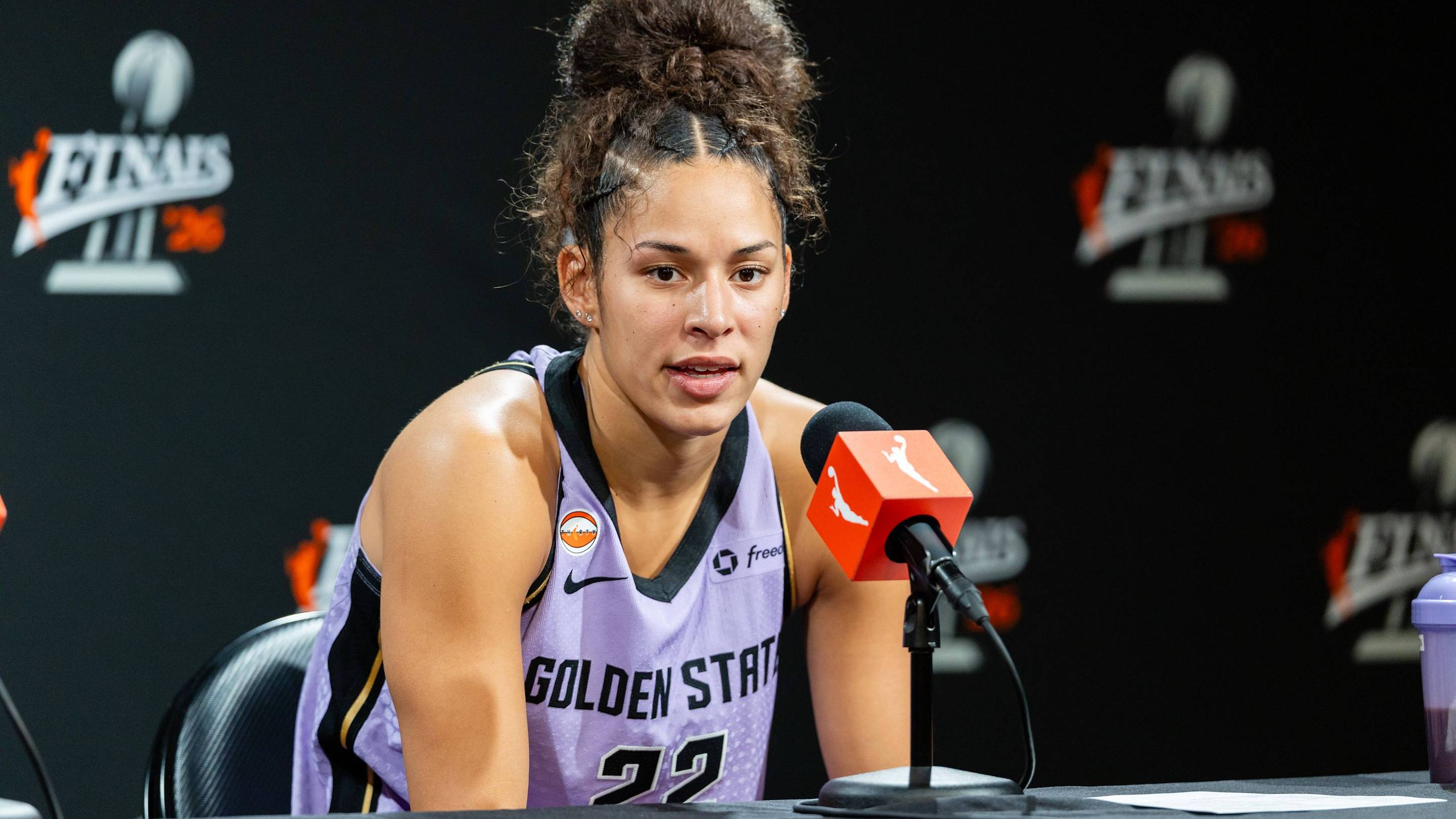 Veronica Burton's 'Sick' Advice to Valkyries Fans Hits on Absurd WNBA Finals Game 6
