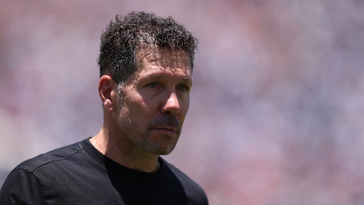 L'Argentin de 55 ans entraîne l'Atlético de Madrid. L'Argentin de 55 ans entraîne l'Atlético de Madrid.