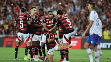 Flamengo goleou o Fortaleza no Maracanã