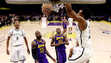 Brooklyn Nets v Los Angeles Lakers