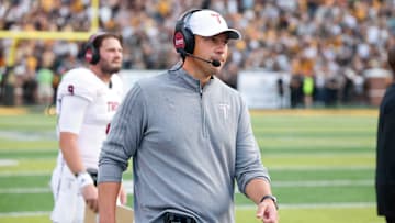Sep 17, 2022; Boone, North Carolina, USA; Troy Trojans head coach Jon Sumrall on the sidelines against the Appalachian State Mountaineers during the second half at Kidd Brewer Stadium. Mandatory Credit: Reinhold Matay-Imagn Images