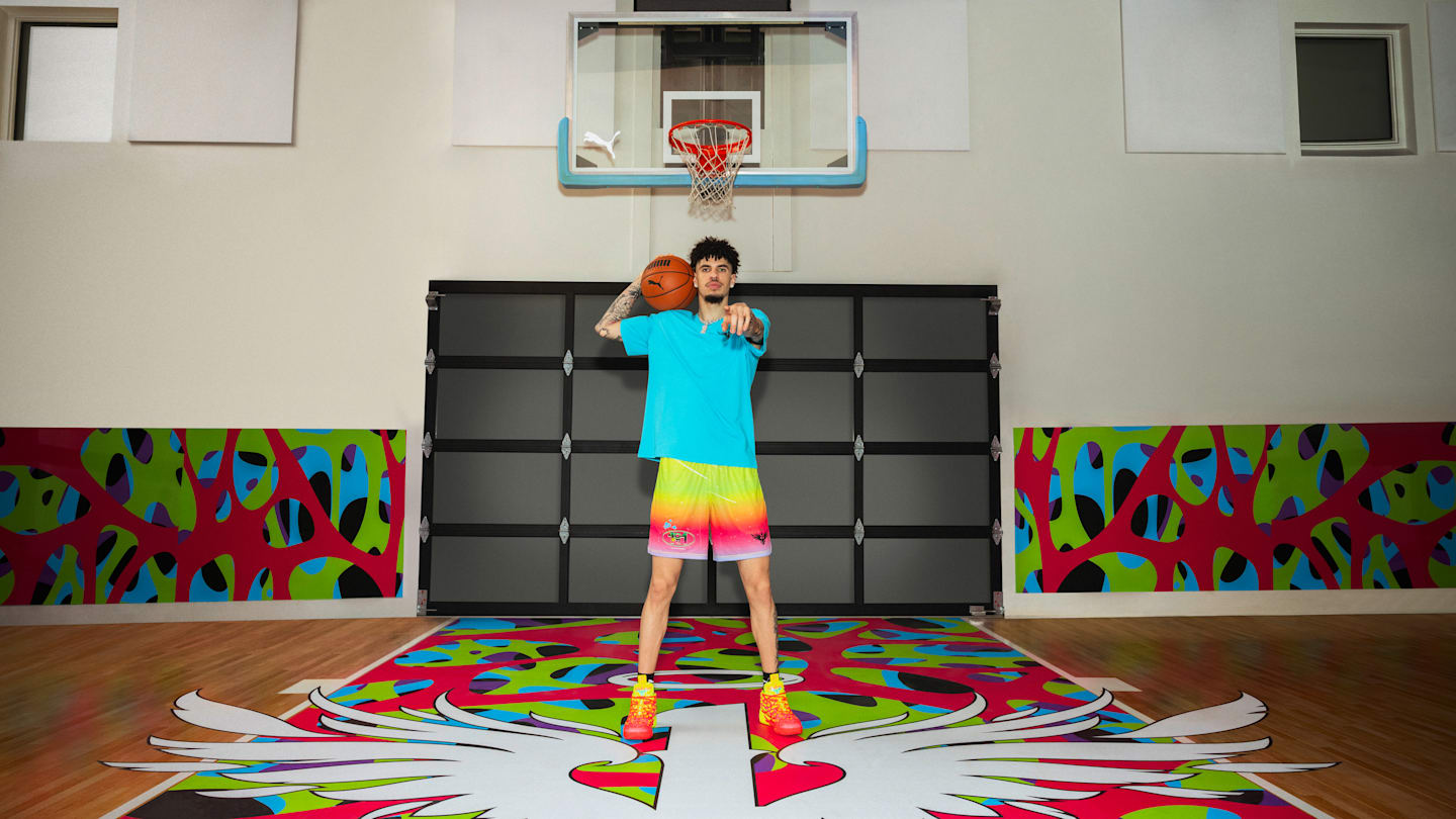 PUMA Hoops x LaMelo Ball が新しい MB.04 1Love スニーカーを発売