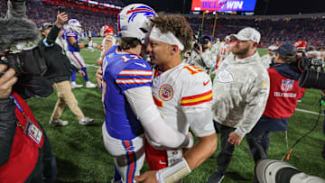 Kansas City Chiefs QB Patrick Mahomes, Buffalo Bills QB Josh Allen