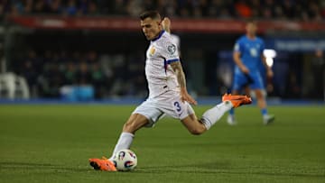 Lucas Digne, défenseur de l'équipe de France