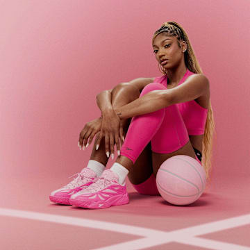 Angel Reese's first signature Reebok basketball shoe launches on September 18, 2025.