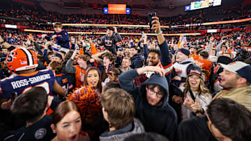A five-star offensive tackle and a four-star cornerback are visiting Syracuse football this weekend for the Pittsburgh game.