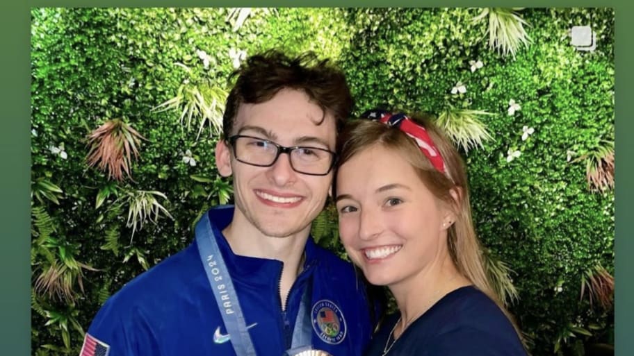 Stephen Nedoroscik Posed for Sweet Photo With His Girlfriend After Winning Bronze 