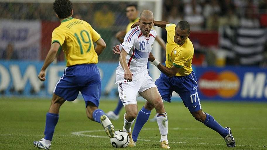 Zinedine Zidane at the 2006 World Cup.