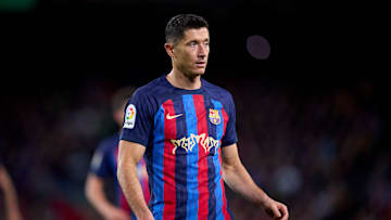 Lewandowski con el FC Barcelona