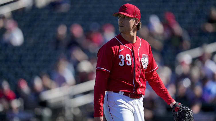 Cincinnati Reds relief pitcher Lucas Sims