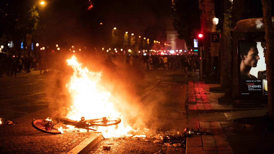 The streets of Paris descend into chaos.