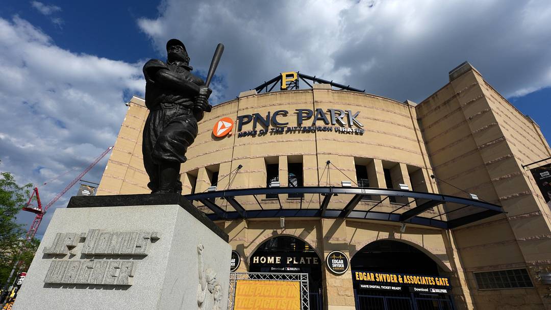Honus Wagner statue at PNC Park.