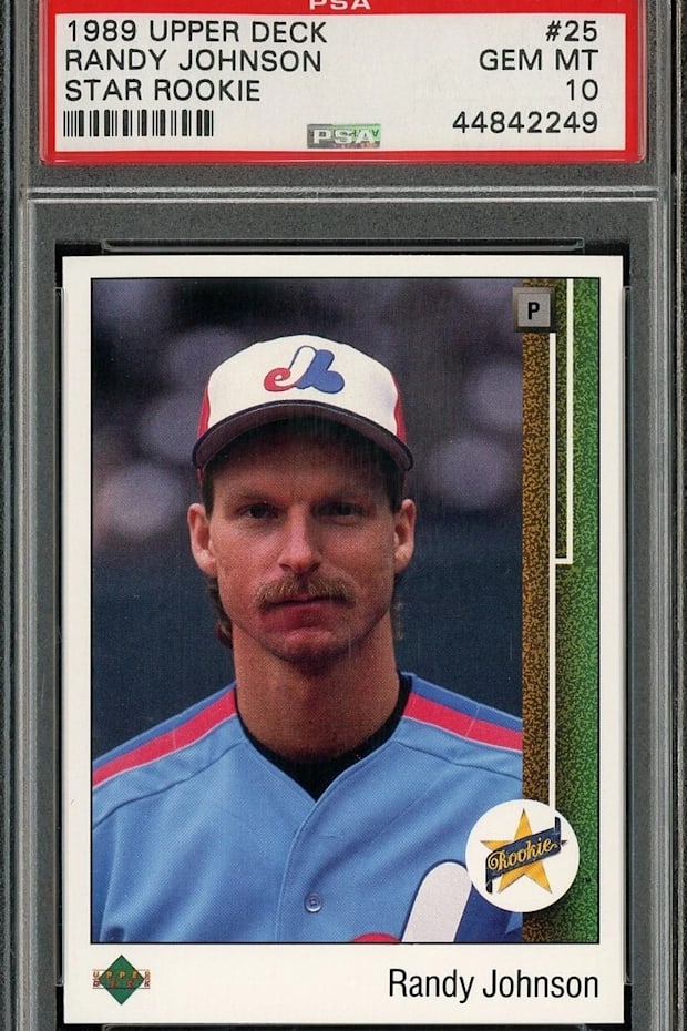 Randy Johnson Upper Deck RC 