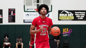 2026 Five-star Shooting Guard Alex Constanza at the Breast Cancer Awareness Classic at Oak Ridge High School (December 2, 2023) Photo Credit: Alex Constanza (X)