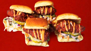 Dave's Hot Chicken Mini Sliders