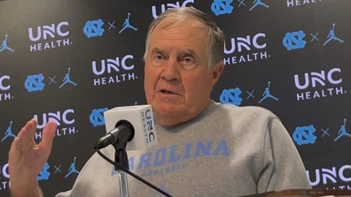 Bill Belichick won't make weekly appearances on UNC's coaches show Bill Belichick won't make weekly appearances on UNC's coaches show