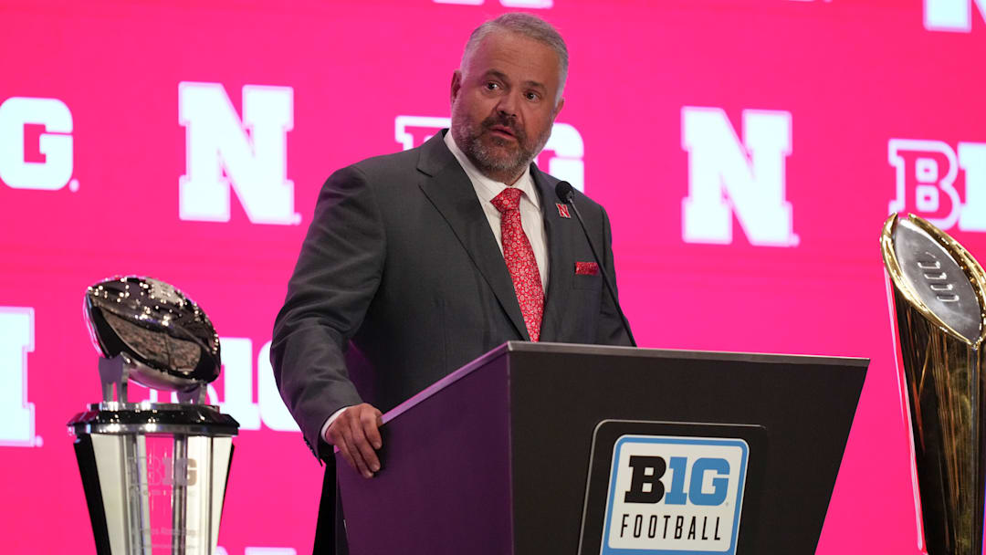 Nebraska head coach Matt Rhule