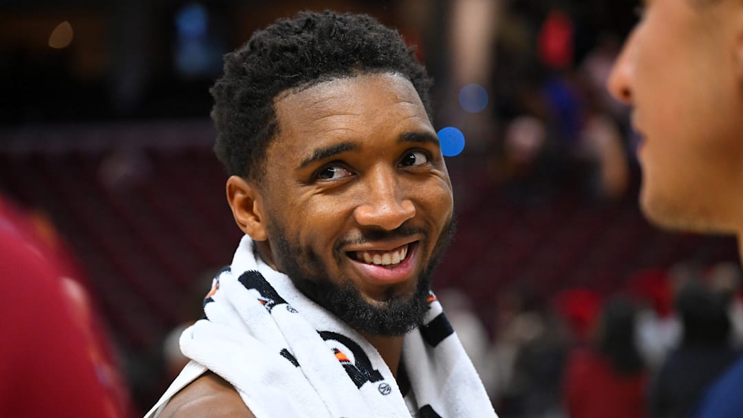 Donovan Mitchell, Cleveland Cavaliers Donovan Mitchell, Cleveland Cavaliers