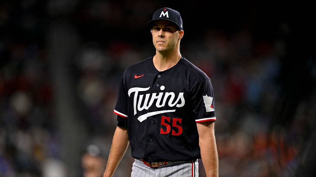 Minnesota Twins relief pitcher Taylor Rogers (55). Mandatory Credit: Jerome Miron-Imagn Images Minnesota Twins relief pitcher Taylor Rogers (55). Mandatory Credit: Jerome Miron-Imagn Images