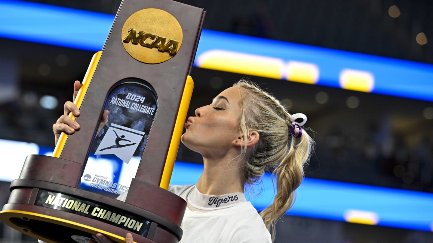LSUの体操選手リビー・ダンが重大発表を行う