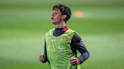 Turkish National Football Team training session