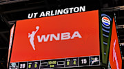 Aug 8, 2025 Arlington TX WNBA scoreboard.