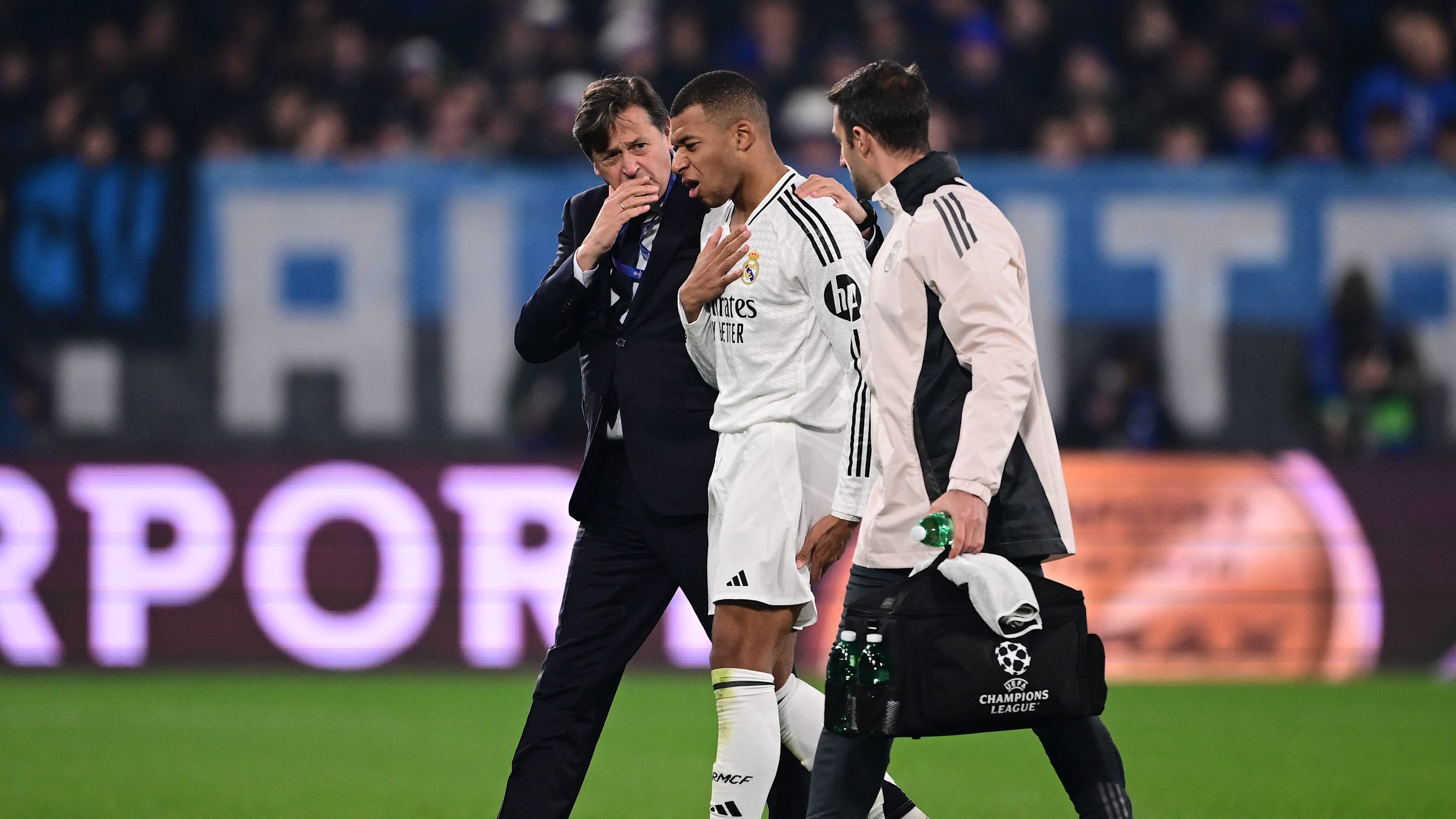 Atalanta - Real Madrid : Kylian Mbappé sort sur blessure et inquiète
