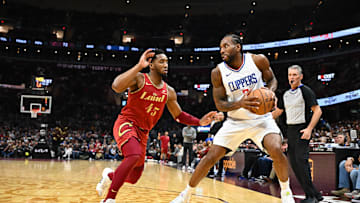 Kawhi Leonard, Los Angeles Clippers and Donovan Mitchell, Cleveland Cavaliers
