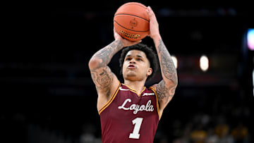 Kansas basketball guard Jayden Dawson whne he played for ULC