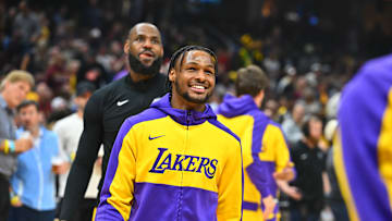 Los Angeles Lakers, Bronny James, LeBron James
