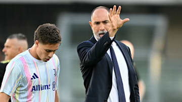 Kenan Yildiz, left, was given the captain's armband against Real Madrid but substituted by Juventus boss Igor Tudor