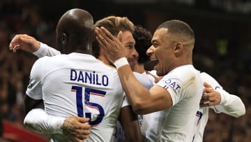 Kylian Mbappe, Sergio Ramos, Danilo, PSG