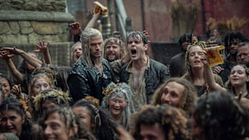 Geralt of Rivia (Liam Hemsworth) in The Witcher season. Image courtesy of Netflix.