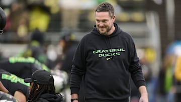 Dan Lanning and Oregon football look to score a valuable road win against Iowa as the College Football Playoff race takes shape.