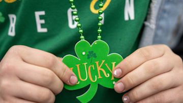 Spectators gather along New Falls Road in Bristol Township to watch the colorful floats, Irish dancers, marching bands and other performers during the annual Bucks County St. Patrick’s Day Parade March 15.