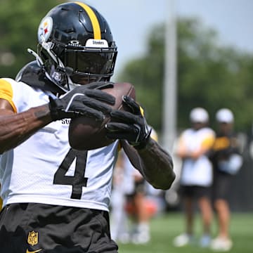 New Steelers wideout made an immediate impression on Aaron Rodgers.