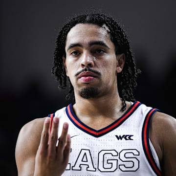 Gonzaga senior guard Ryan Nembhard.