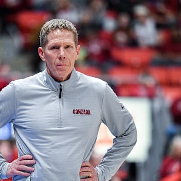 Gonzaga head coach Mark Few.