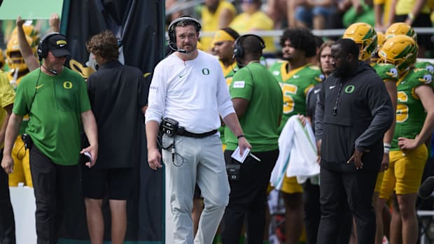 brandon finney jr. aaron flowers oregon ducks dan lanning safety cornerback secondary tosh lupoi ify obidegwu recruiting