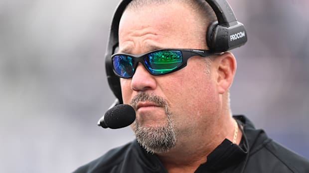 Venice head coach John Peacock