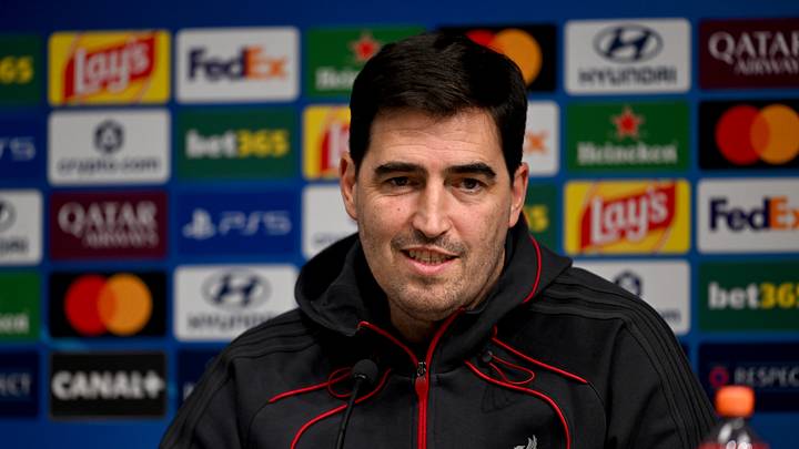 Liverpool FC Training Session And Press Conference - UEFA Champions League 2026/27 League Phase MD2