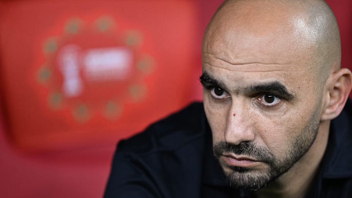 Walid Regragui devra se passer d'un joueur important pour la rencontre face à la Tanzanie.