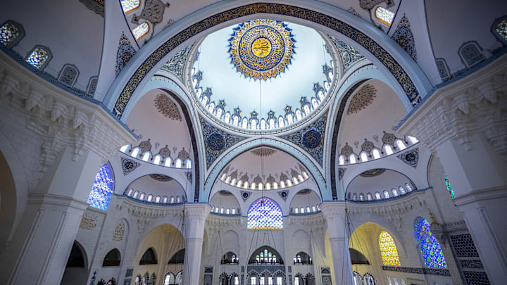 Grand Camlica Mosque in Turkiye's Istanbul Grand Camlica Mosque in Turkiye's Istanbul
