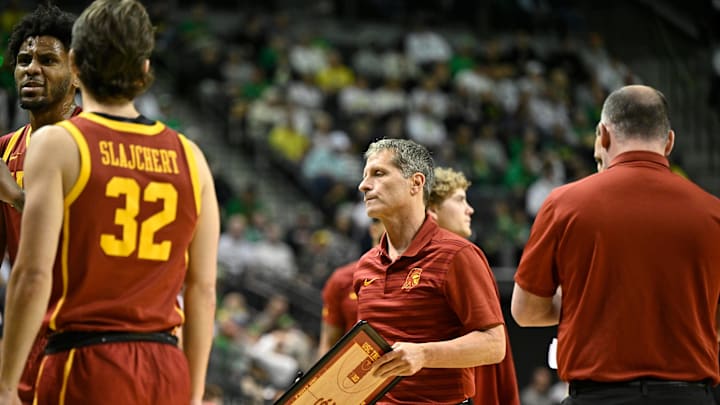 USC Trojans head coach Eric Musselman 