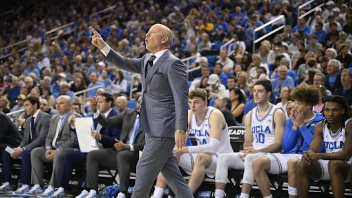 UCLA Bruins head coach Mick Cronin. Mandatory Credit: Robert Hanashiro-Imagn Images